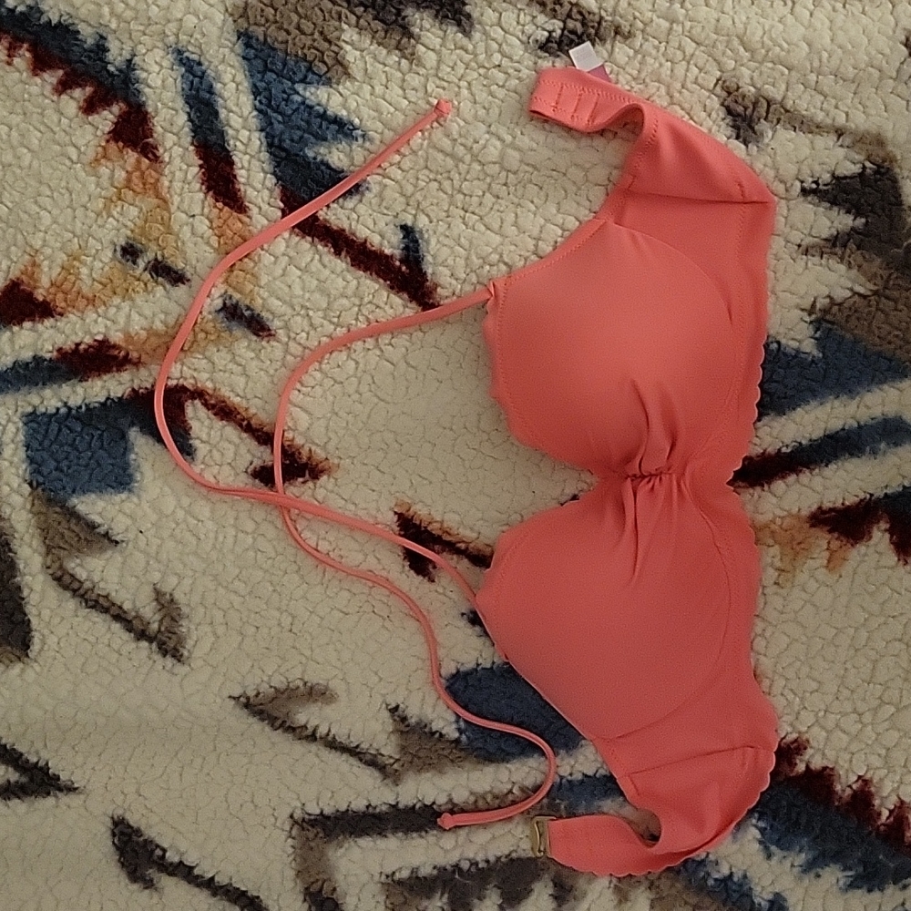 Victoria's secret swim halter bikini top 32D